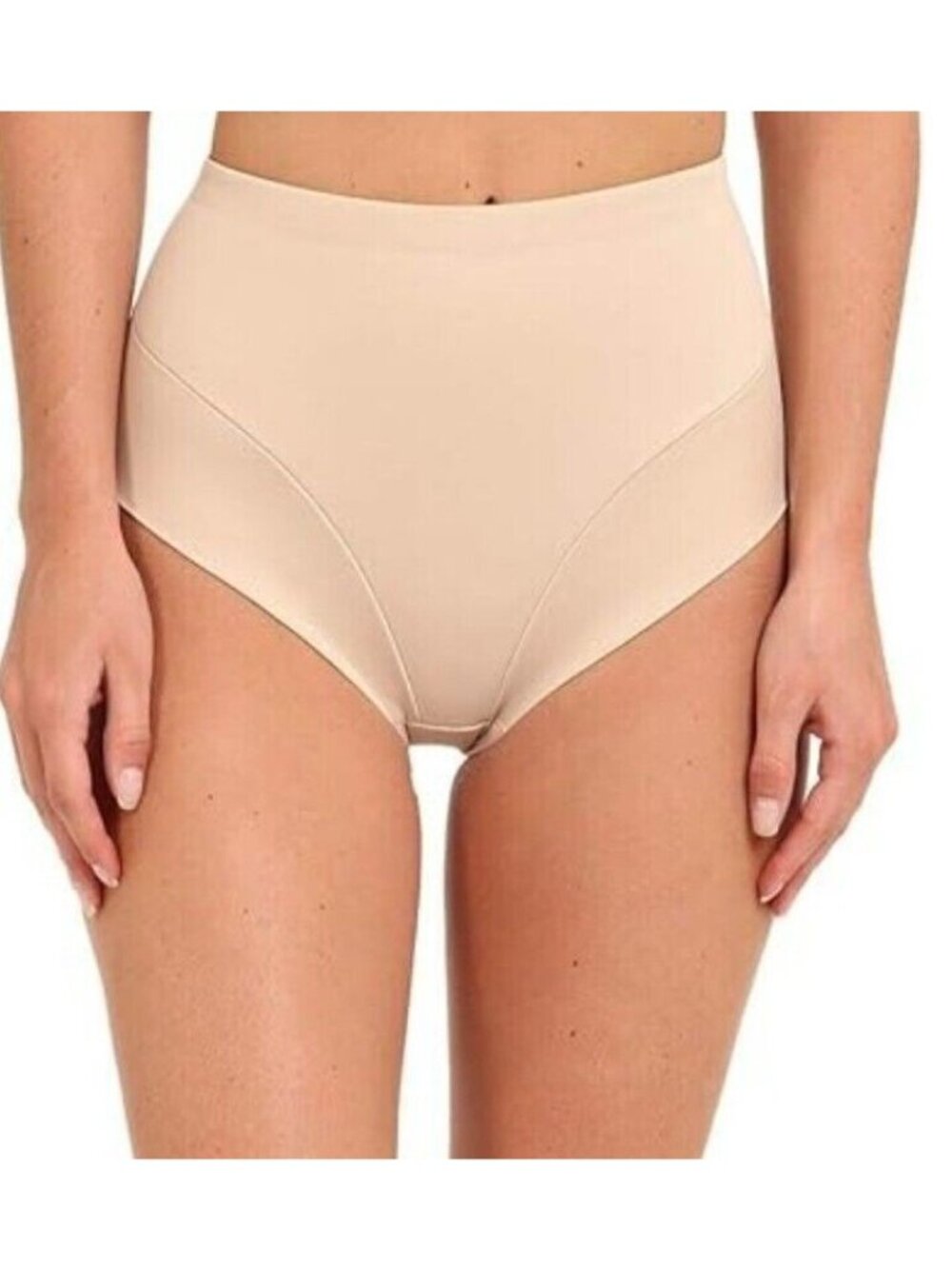 Miraclesuit Women's Small Beige  Extra Firm Control Comfort Leg Brief Panty NEW